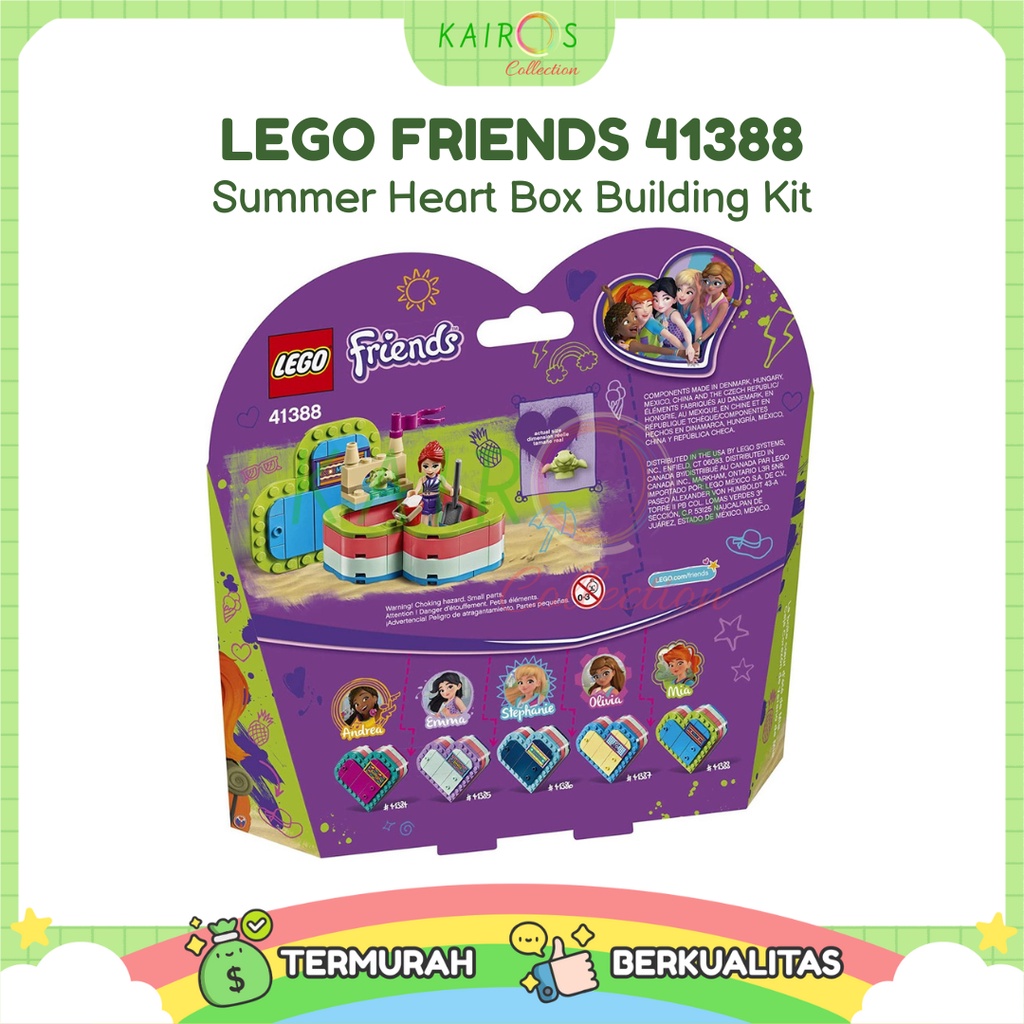 LEGO Friends Summer Heart Box Building Kit