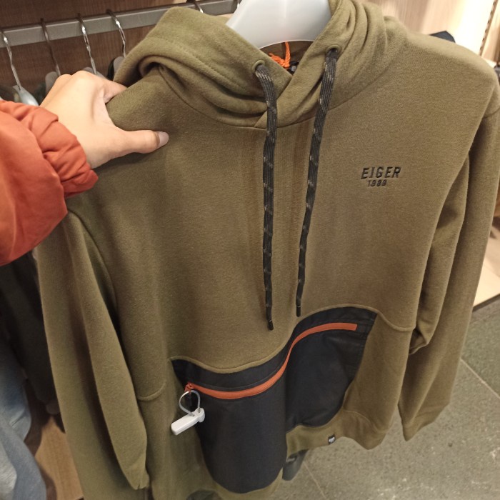 Jaket Sweater Eiger WANDERHAUL SWEATSHIRT 91000 7623 Original Bandung