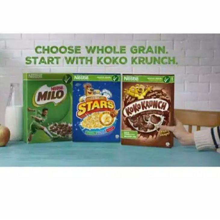 

IDKk9K4--Milo Cereal Coklat Ball 330 gr