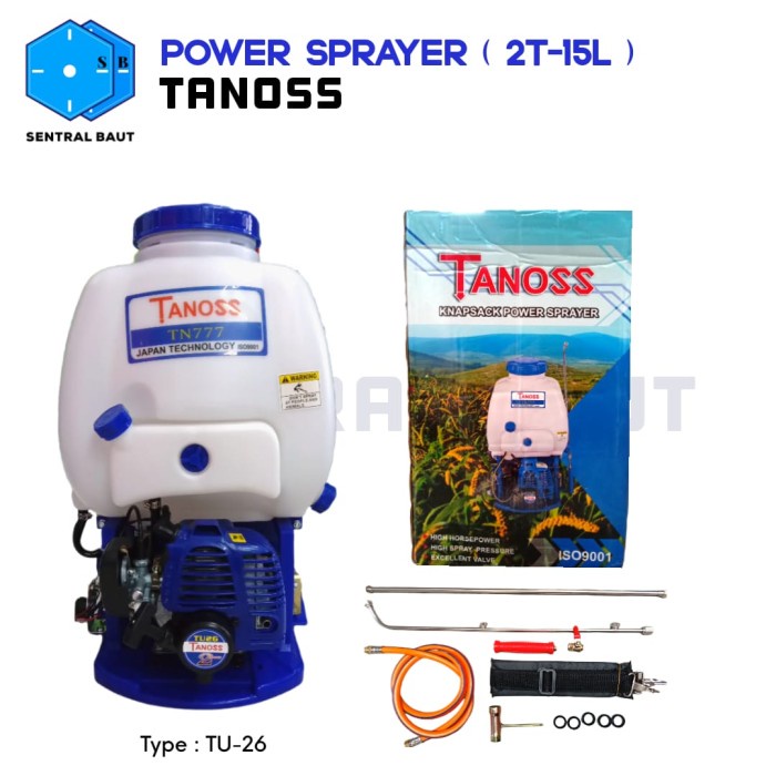 SENTRAL BAUT || Power Sprayer 15L-20L Merk TANOSS