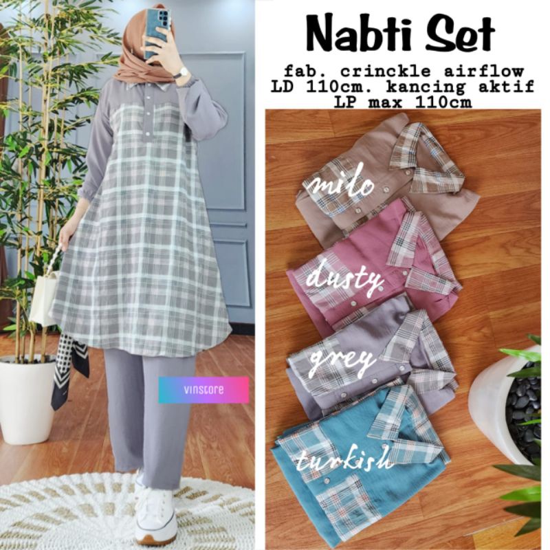 NABTI SET BY VINSTORE SETELAN WANITA KEKINIAN