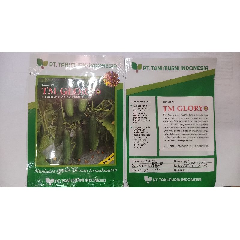 

Timun Tm glory 20 gr