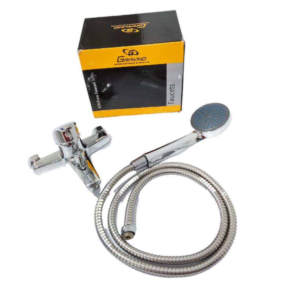 Kran Shower Air Panas dingin GRAVINO / Keran Bak Mandi Water Heater