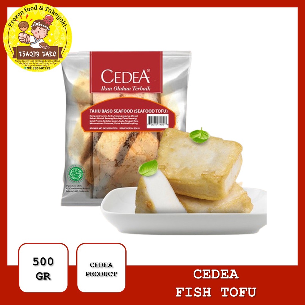 

PROMO Cedea Tahu Baso Seafood (Seafood Tofu) 500gr