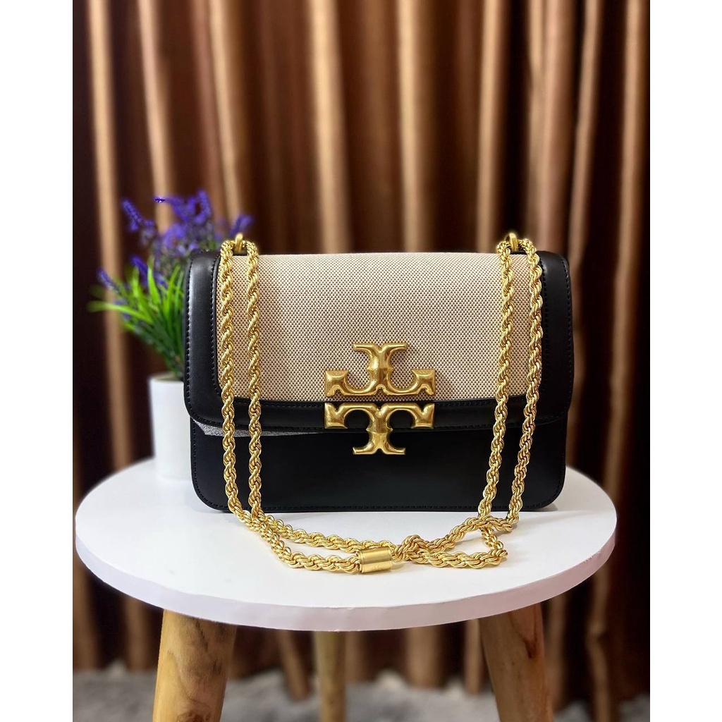 Tory Burch Eleanor Canvas chain strap