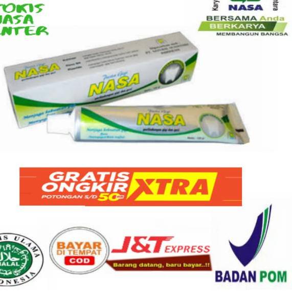 ➼ Pasta Gigi Nasa Odol Nasa Original 100% Pasta Gigi Nasa ✪