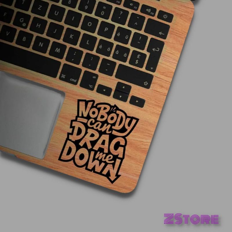 

❤️Sticker No body can drag me Down❤️ Sticker kata-kata /sticker laptop