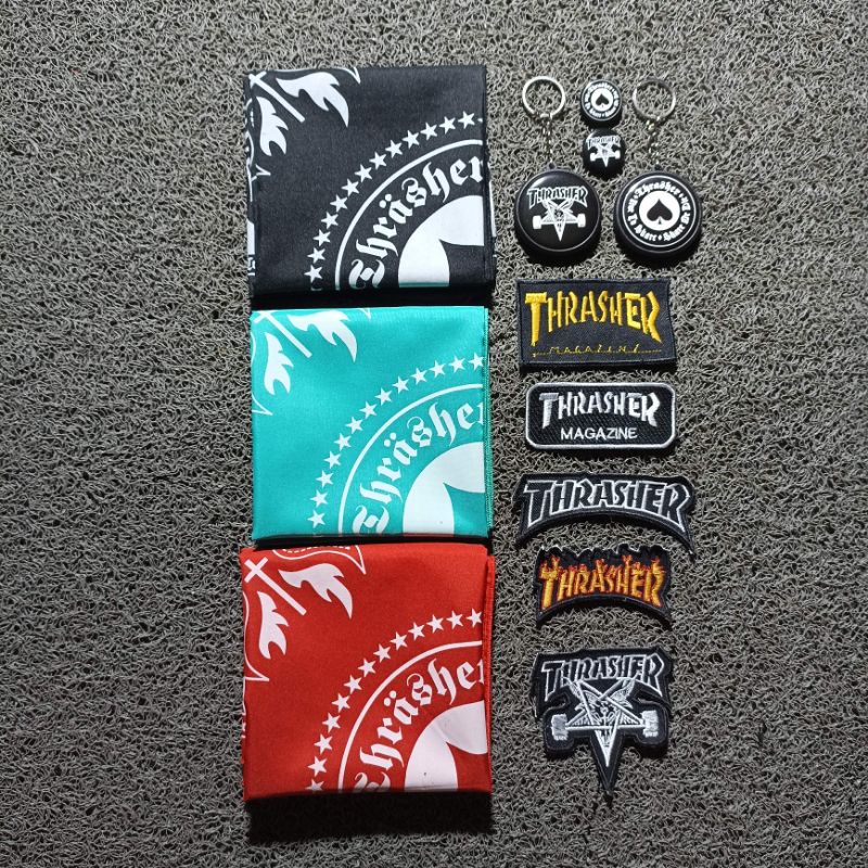 SLAYER BANDANA PACK THRASHER PREMIUM BEST QUALITY ( SATU PAKET )