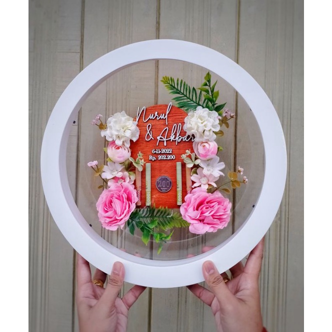Mahar Rustic Transparan / Mahar Nikah / Mahar Bulat