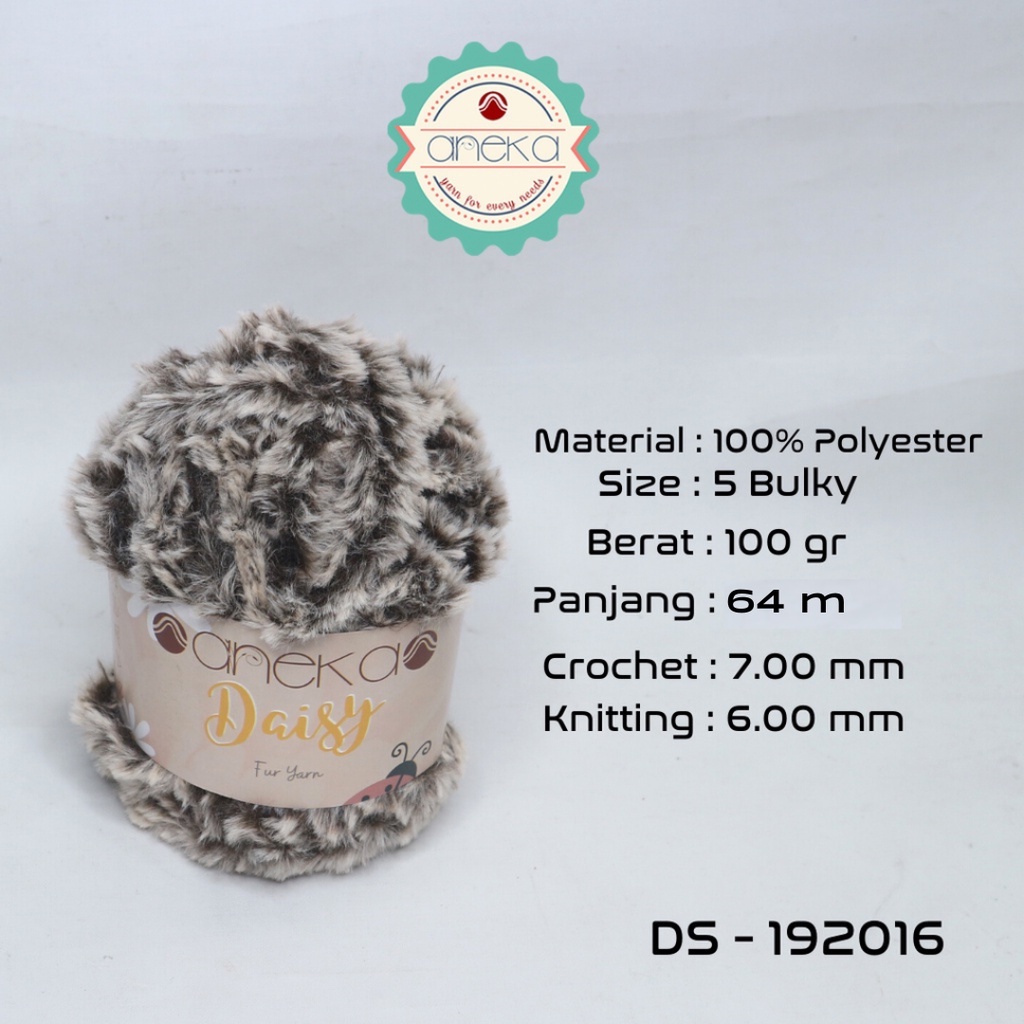 Benang Daisy / Bulu / Faux Fur Yarn - 192016