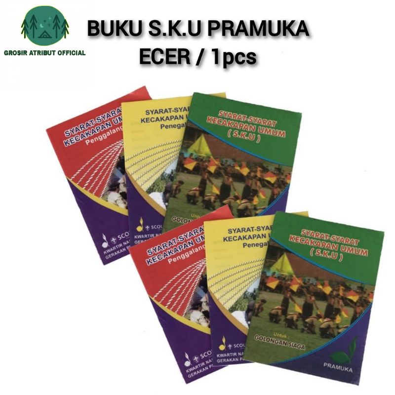 

(Ready Stock) BUKU SKU PRAMUKA ECER / 1pcs BUKU S.K.U PRAMUKA PRODUK PREMIUM
