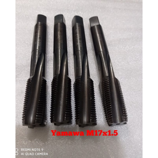 m17x1.5 tap handtap.tapping m17x1.5 second mulus yamawa bukan osg guhring