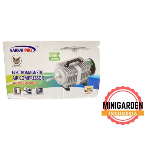 SAKKAI PRO ACO-006 85W ELECTROMAGNETIC AIR COMPRESSOR PUMP AERATOR