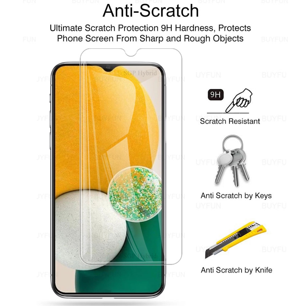 Pelindung Layar Tempered Glass Samsung A05 Samsung A05s Samsung Galaxy A04s / Samsung A13 5G Samsung A04 / A04e Paket 2 in 1