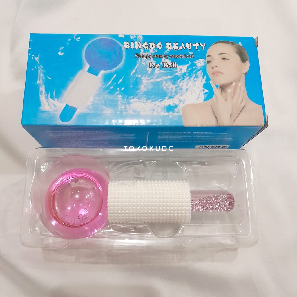 TOKOKUDC ICE GLOBE ROLLER SINGLE CRYSTAL ICE BALL / ALAT PIJAT 1PCS