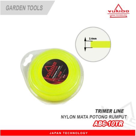 Trimmer line pisau senar senar nylon tali senar potong rumput 10M