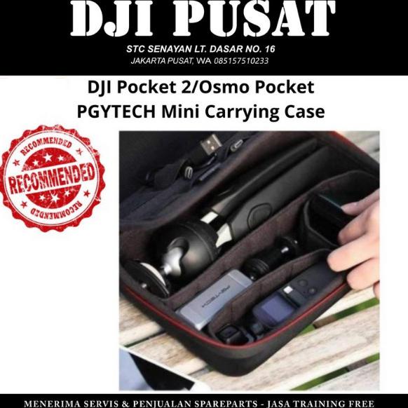 [ Promo ] Pgytech Tas Dji Osmo Pocket 2 Mini Carrying Case Action Camera Casing - Drone Kamera Dan A