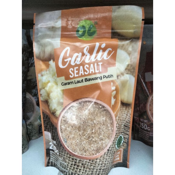 

Garam laut bawang putih