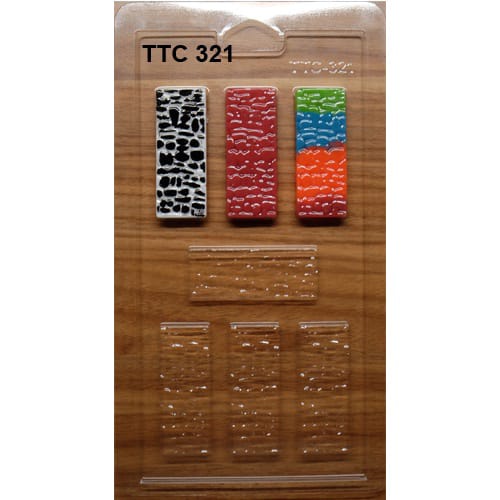 CETAKAN COKLAT MODEL PAGAR MOTIF BATU / TTC 321