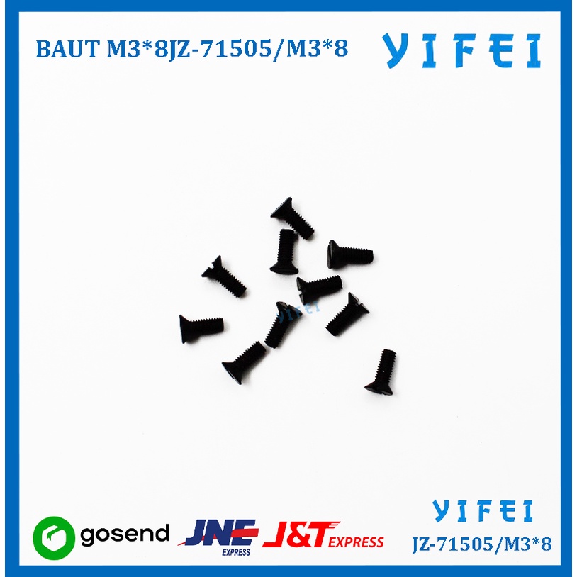 BAUT M3*8 YIFEI-71505/M3*8