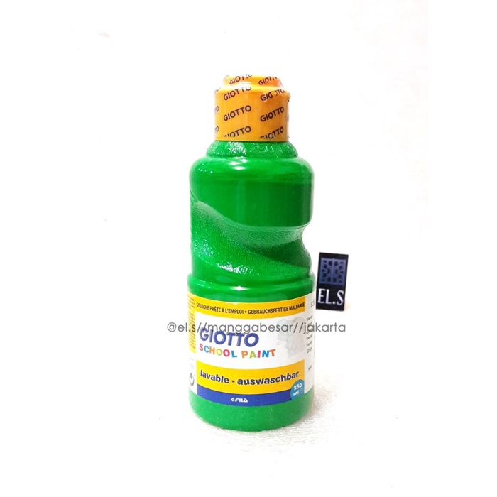 

Gilaa!!! Giotto School Paint Green 250 Ml ( Cat Poster ) Bergaransi