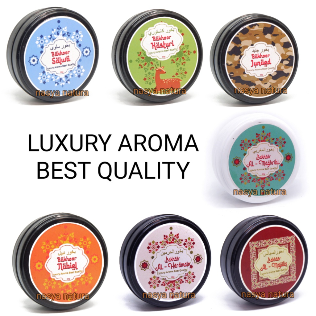 Bakhoor Bukhur AL Majalis Buhur Luxury Aroma Almajalis Dupa Arab Bakhour Menyan Wangi 30 gram