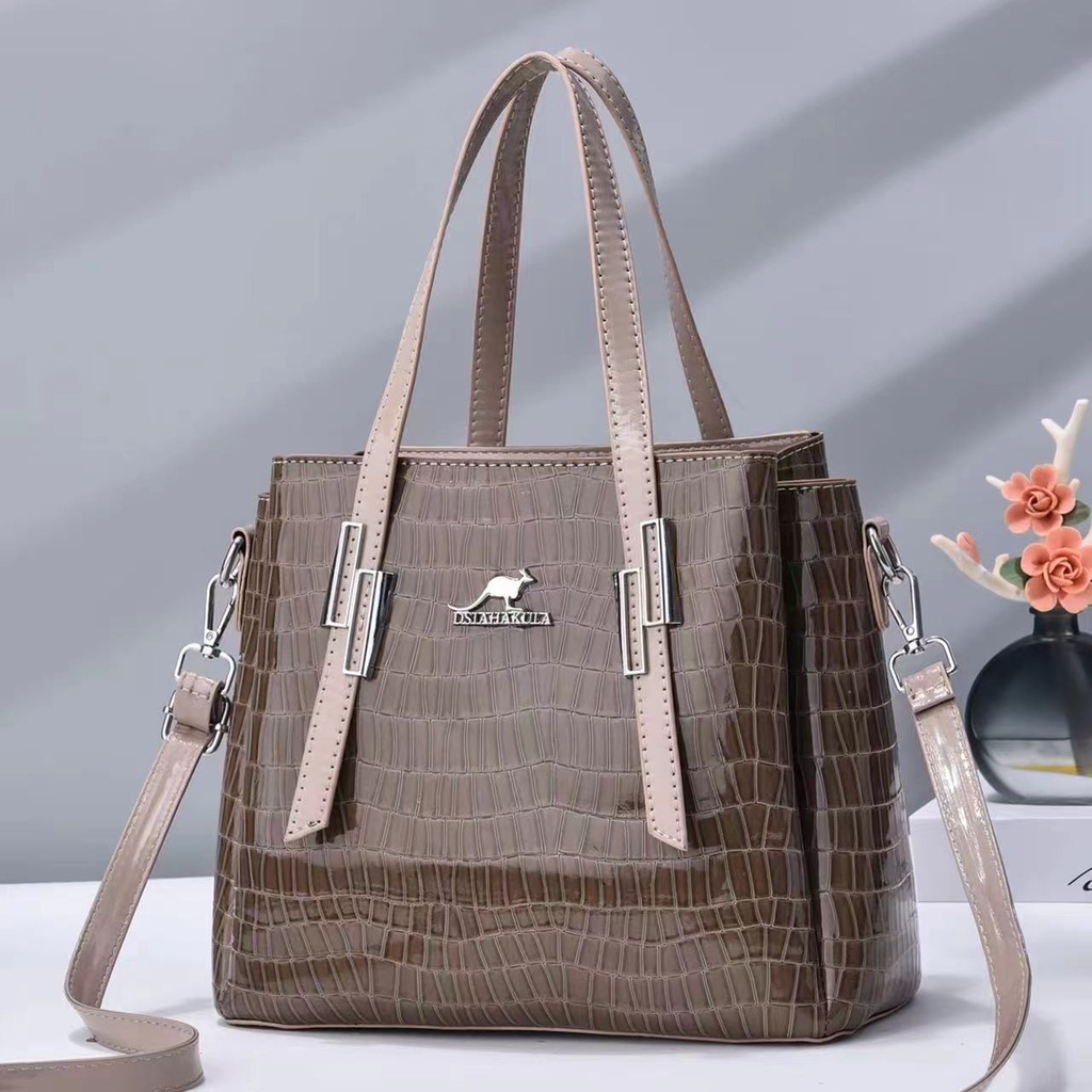 LBAGS - COD, Tas Wanita, Shoulder Bag, PU Leather, 23cm X 26cm X 11cm (461)
