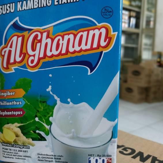 

㊤ Alghonam Susu kambing Etawa plus Herbal merk Al ghonam etawa GREAT SALES 2495 ♚