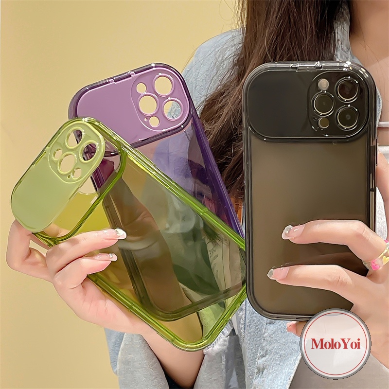 Soft Case TPU Desain Kamera 3D Warna Permen Untuk IPhone 11 12 13 Pro MAX 7Plus 8Plus XR 14 Plus 14 Pro MAX X XS MAX