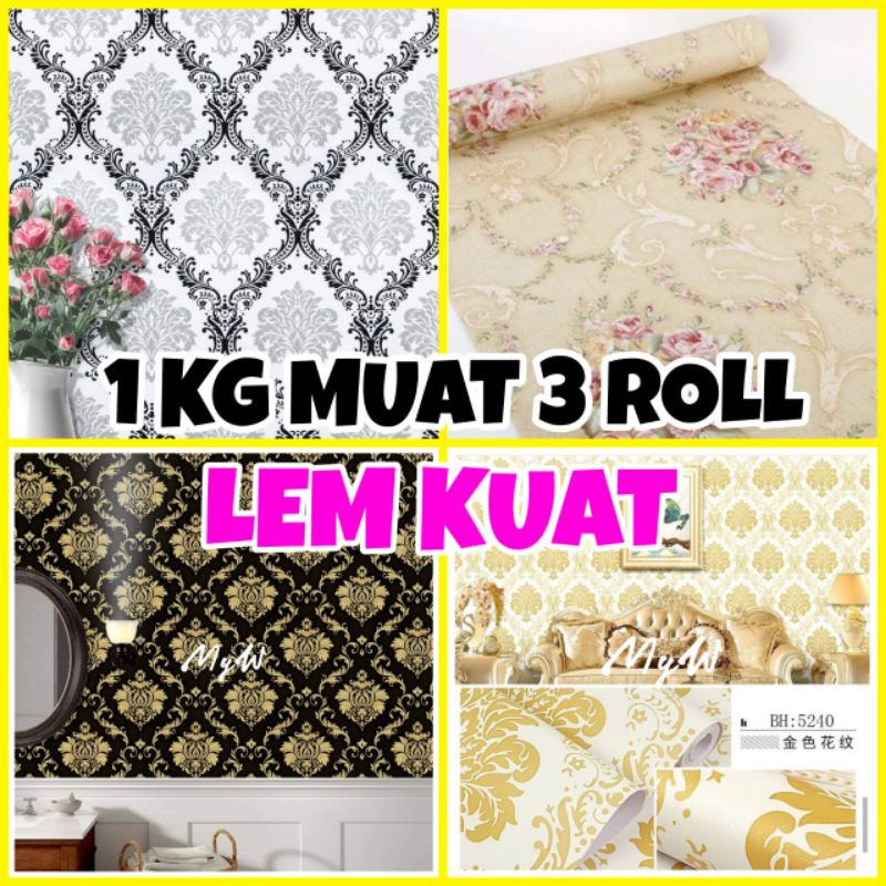 Jual Wallpaper Dinding Motif Wallpaper Dinding Batik Walpaper Stiker Dinding Wallpaper Dinding 2100