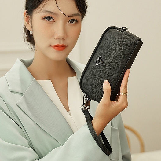 TAS SELEMPANG WANITA IMPORT KULIT HITAM TERVIRA TA677B5 TALI PENDEK KECIL KOREA FASHION SIMPLE SLING BAG REMAJA KEKINIAN BRANDED PREMIUM CEWEK MURAH BATAM