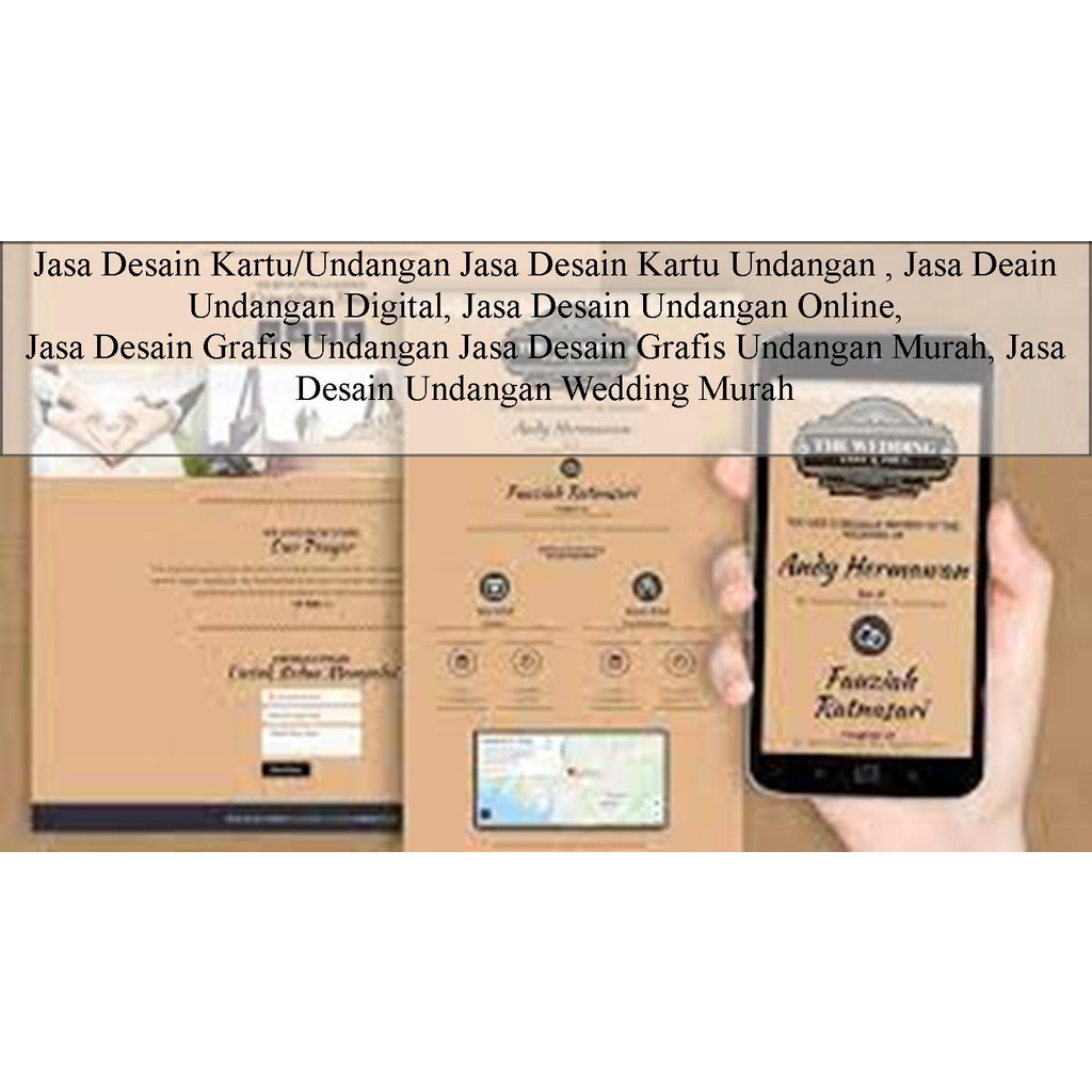 Jasa Desain Kartu/Undangan Jasa Desain Kartu Undangan , Jasa Deain Undangan Digital, Jasa Desain Und
