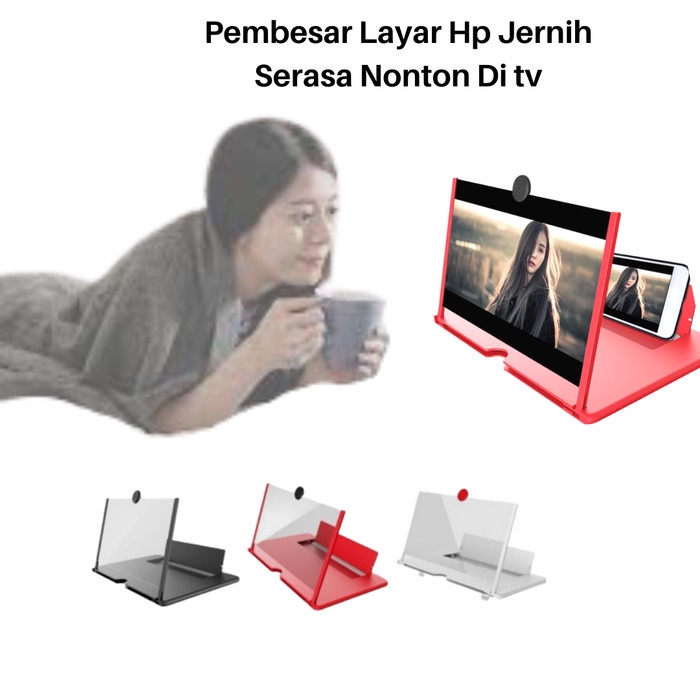 Pembesar Layar Hp 14 Inch Kaca Bioskop Hp 12 Inch Bisa Semua Hp