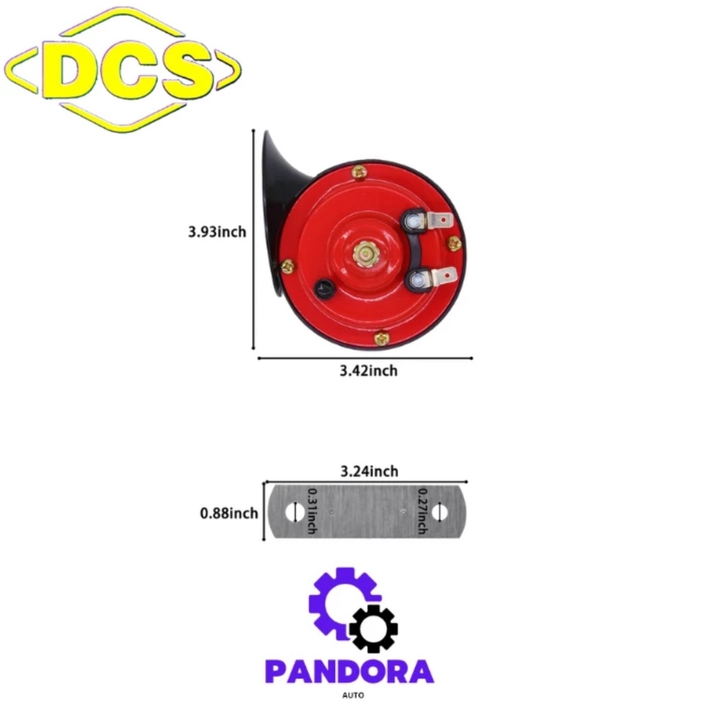 KLAKSON KEONG DCS BLACK TWIN TONE - MOBIL &amp; MOTOR (BONUS RELAY) 12V