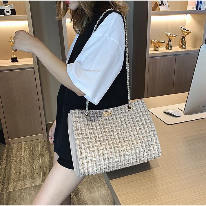 TFT AX200315 92971 AX971 T49 R6755 (2PC BISA 1KG) TAS SELEMPANG IMPORT PREMIUM TAS BATAM TOTE BAG TALI RANTAI MODIS TERBARU