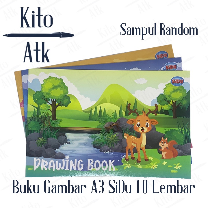 

Buku Gambar A3 Sidu / Buku Sketsa Menggambar 10 Lembar