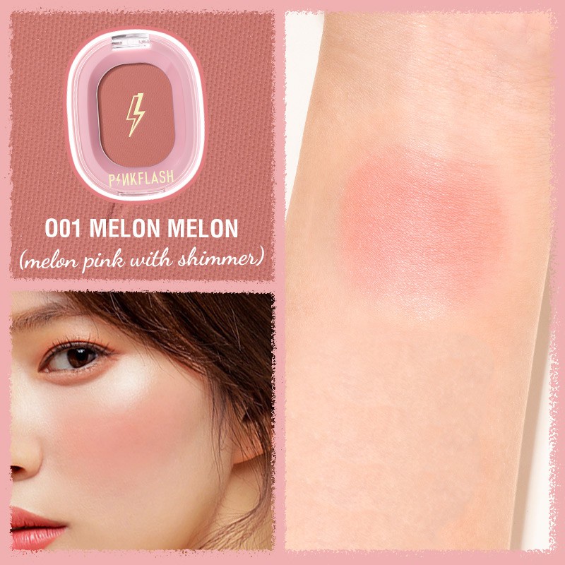 PINKFLASH Oh My Honey Naturally Soft Pigment Blush On | Pink Flash Blush On F01