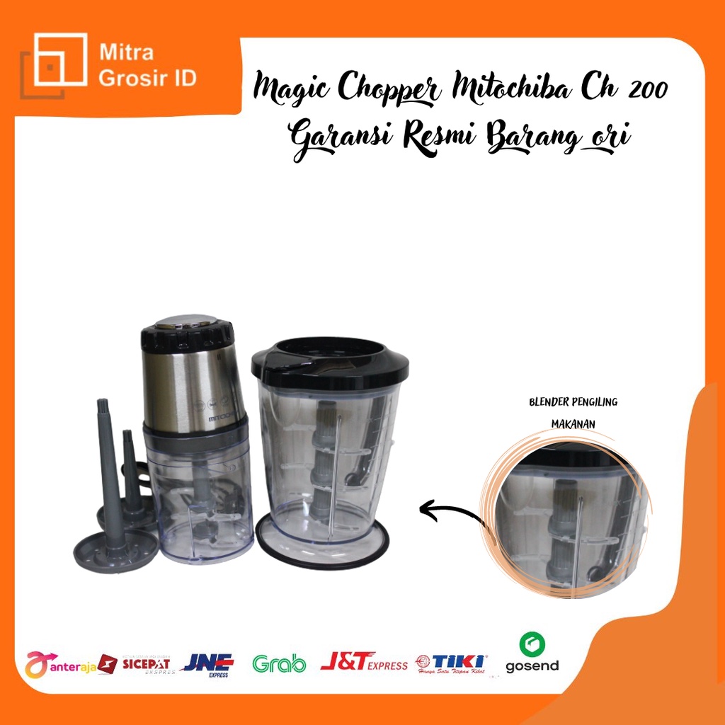 Magic Chopper Mitochiba CH 200 garansi resmi. barang ori