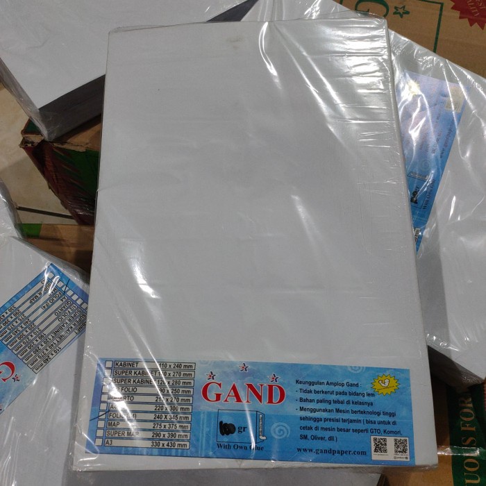 

Produk Amplop Putih Folio Seal 100 Gsm 100 Lembar 24,0Ã—34,5 Mm Harga Promo Terbatas