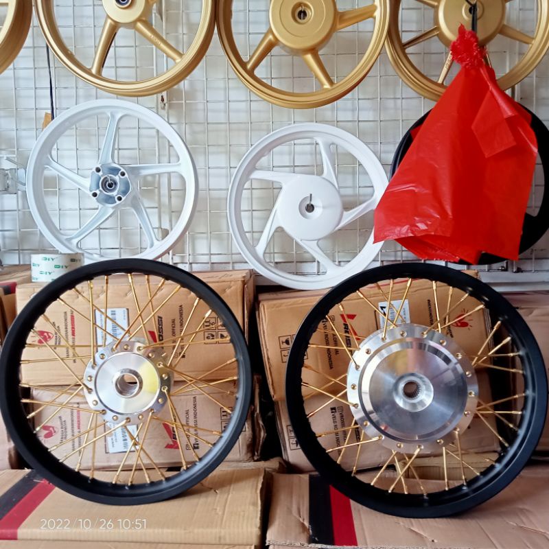 Velg Jari-Jari Vrossi Ring 14 / Ring 17 Beat,scoopy,vario 125/150