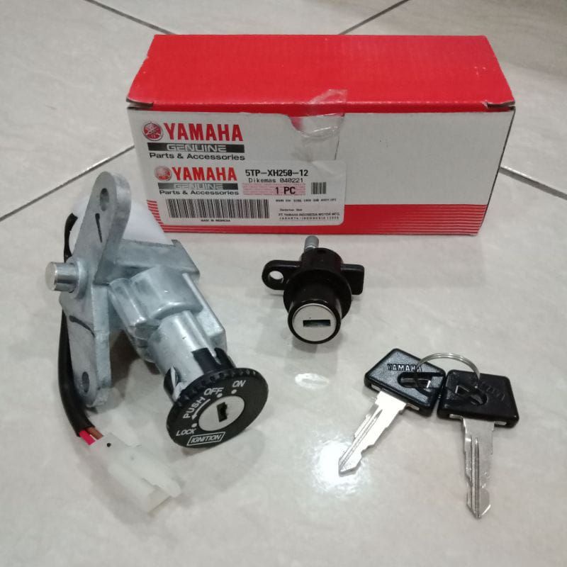 Kunci kontak key set STP Jupiter 2 lama burhan original Ori Asli Yamaha YGP