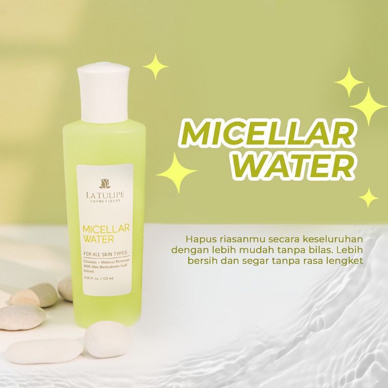 La Tulipe Micellar Water | Micellar La Tulipe | Pembersih Makeup La Tulipe