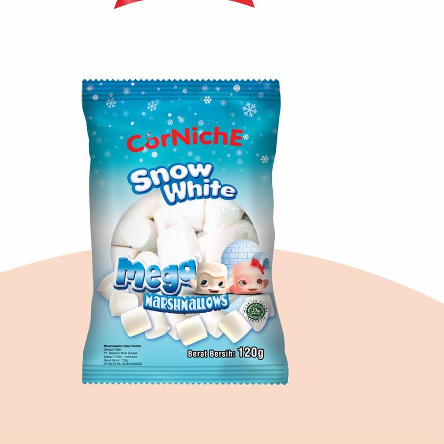 

PROMO HARI INI Corniche Mega Snow White Marshmallow 120gr murah
