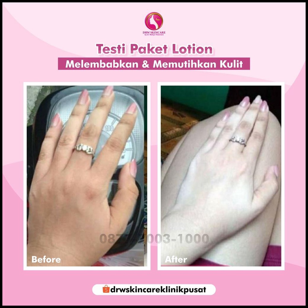 Image of Wajib Baca Penggunaan !! Hand Body Night Lotion / Lotion Malam / Lotion Brightening & Rejuvenation Drw Skincare #7