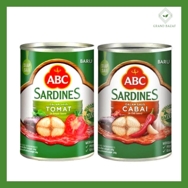 

ABC Sardines Kaleng 155gr