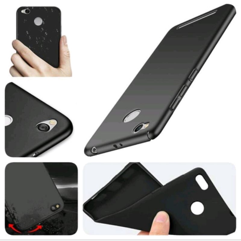 CASE OPPO A3S/ A5S AIK HITAM BLACK
