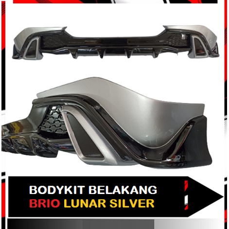 BODYKIT BELAKANG BRIO URBANITE LUNAR SILVER