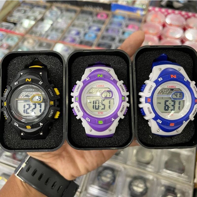 Jam Tangan Anak Tk / SD Water Proff Biasa buat Renang Terbaru Free Box / Jam Tangan Anak Lasika  / Jam Tangan Anak Tahan Air /Jam TANGAN Anak Original / Murah / Terbaru / Digital / Water Resistant Jam Tangan Anak Cowok Dan Cewek