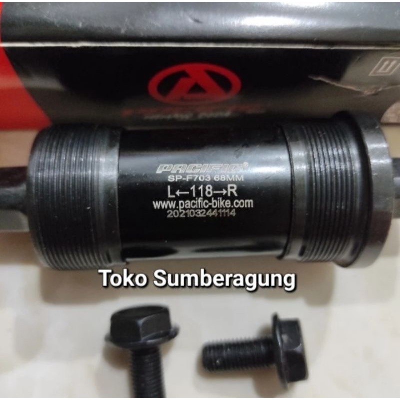 Bottom Braket BB 118mm As tengah bearing 118 mm As tengah klaker 118mm As tengah laker 118mm As teng