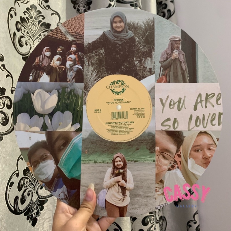 Custom Vinyl Collage / Cassy Gallery / Piringan Hitam Custom